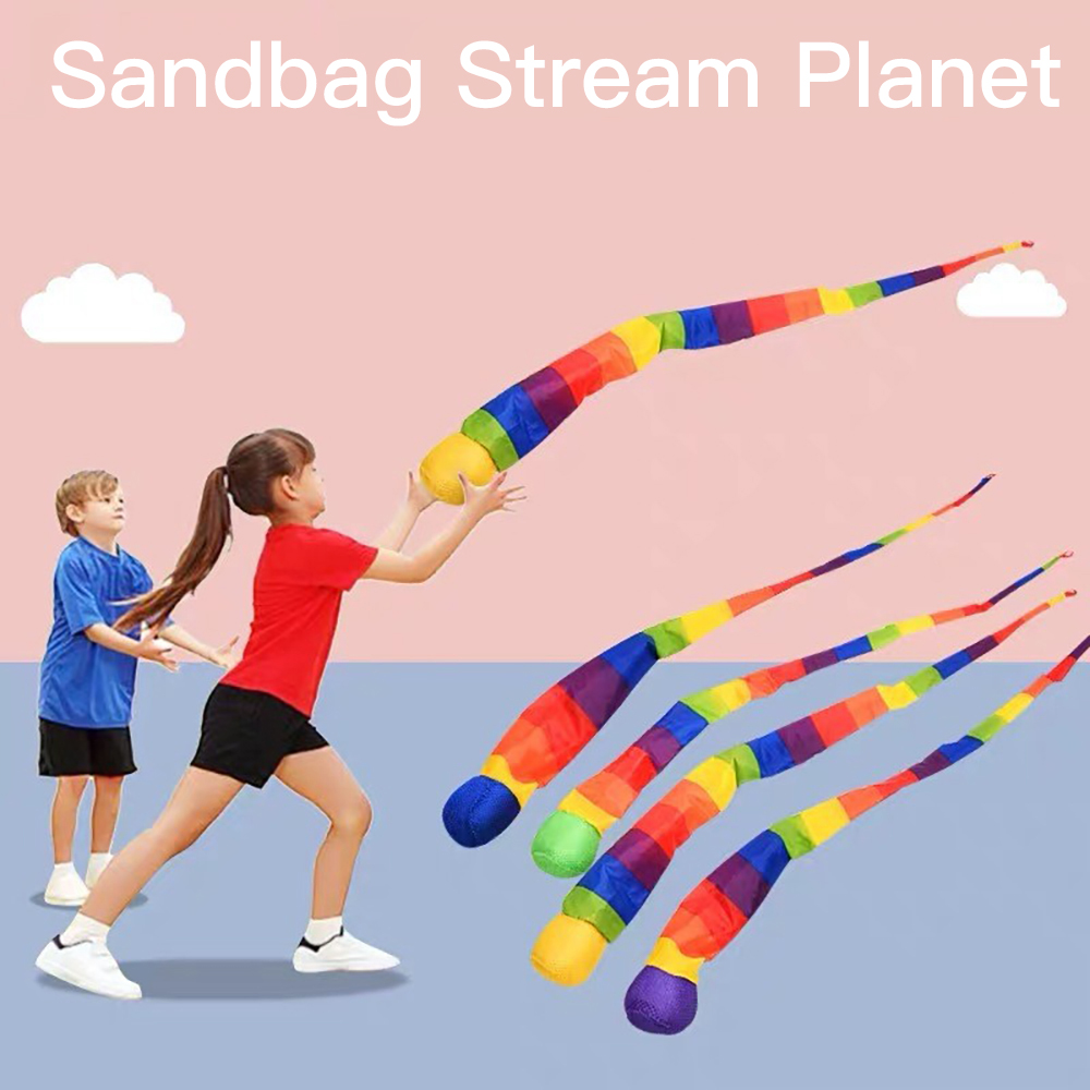 Kids Outdoor Dome - 2PCS 손으로 던지는 공 샌드백 레인보우