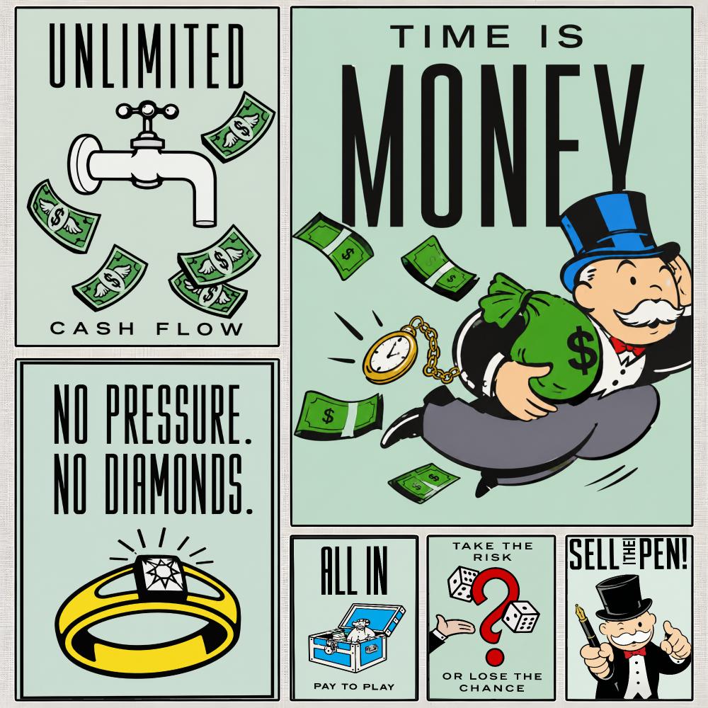 Hasbro Game Monopoly - 게임 모노폴리 보드 가족 클래식 하스브로