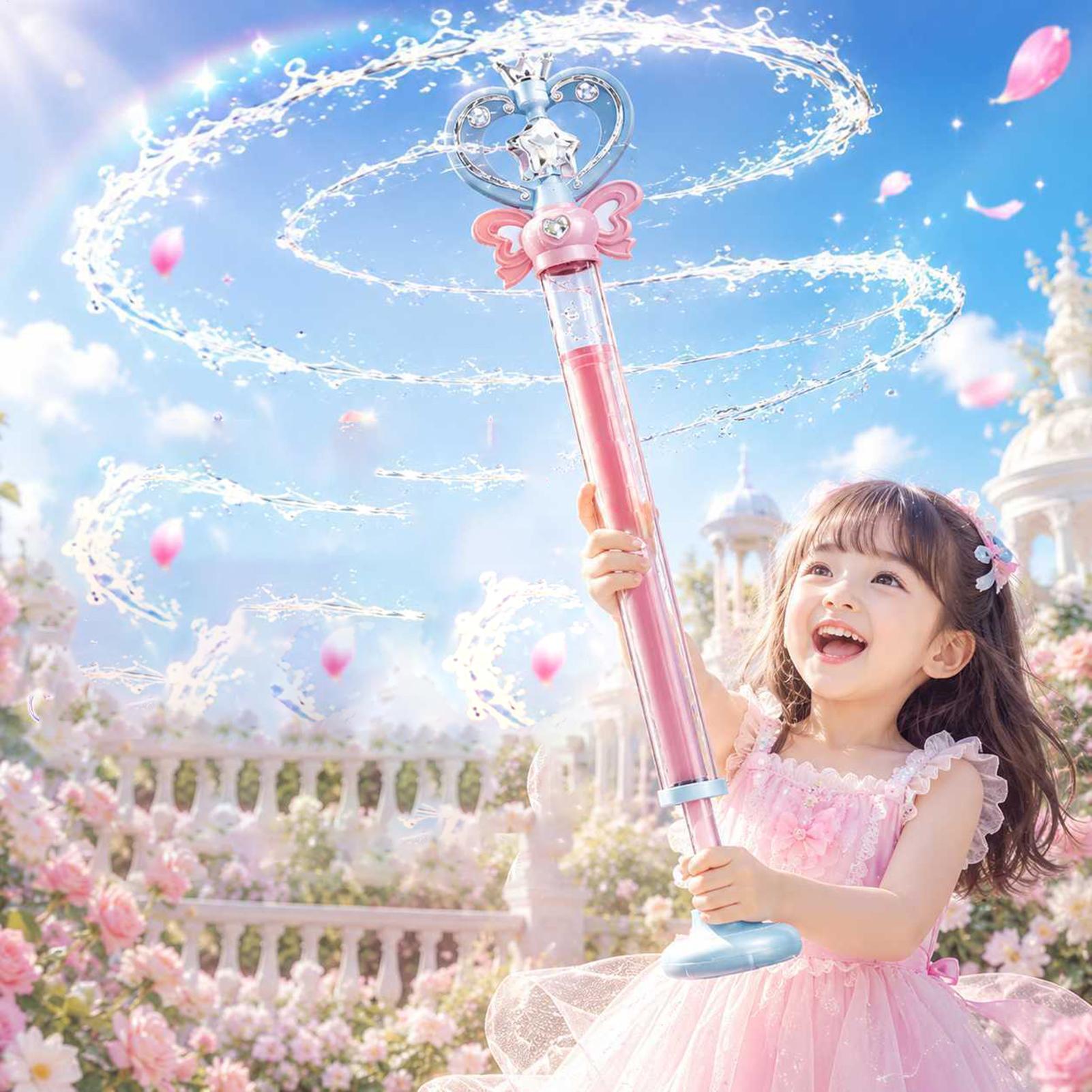 Kids Outdoor Games For Party - 워터 소커 페어리 완드 디자인 풀아웃