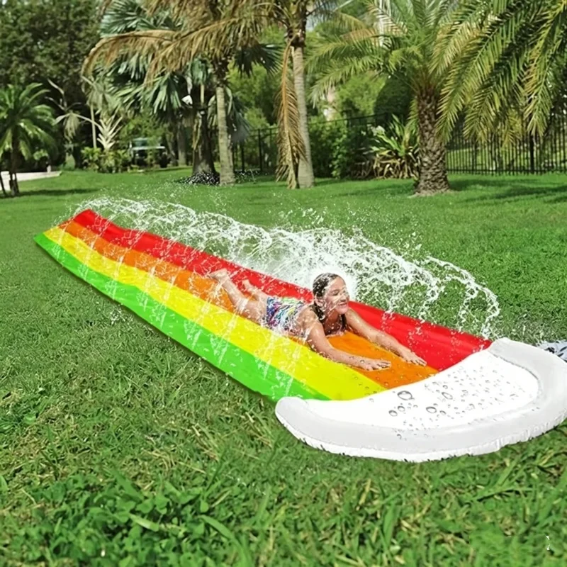 Kids Outdoor Water Slide - 여름 야외용 풍선 물놀이 장난감 워터