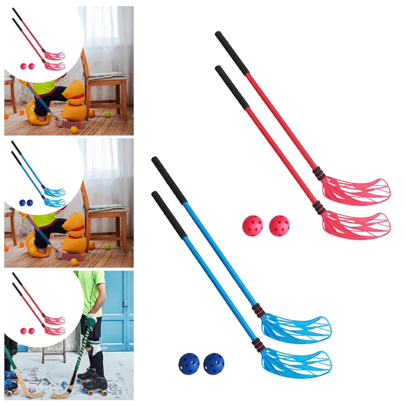 Kids Outdoor Hockey Set - 어린이 하키 게임 스타터 세트 플라스틱