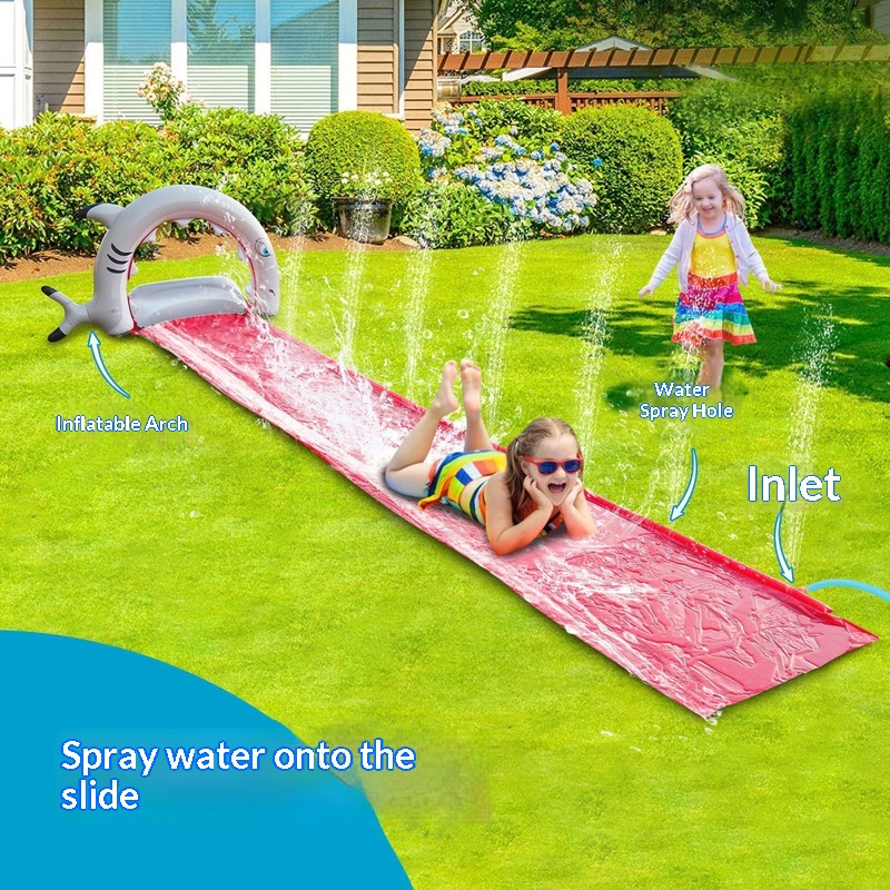 어린이 정원용 풍선 고래 물놀이 슬라이드 스프링클러 패 - Kids Outdoor Water Toys 리뷰 및 가격