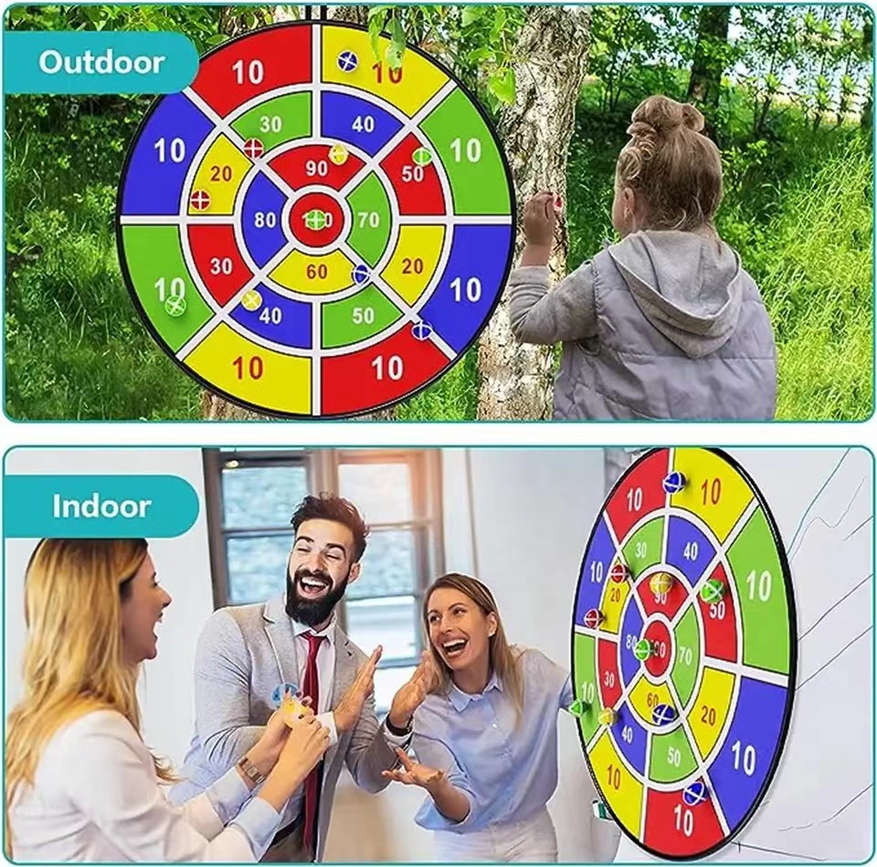 끈끈이 공이 있는 어린이용 대형 다트판 가족 인터랙티브 - Kids Outdoor Dome 리뷰 및 가격