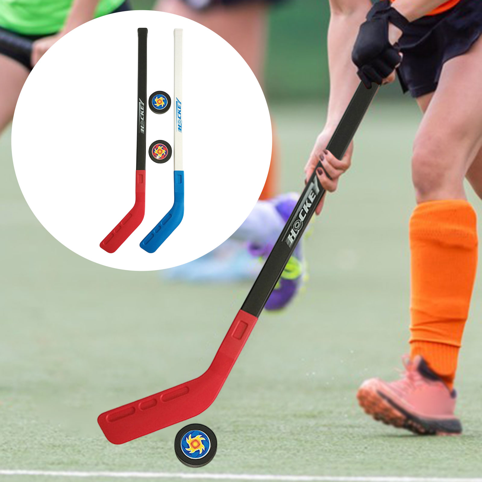 어린이 하키 스틱 및 공 세트, 3-7세 남아 여아용  - Kids Outdoor Hockey Set 리뷰 및 가격