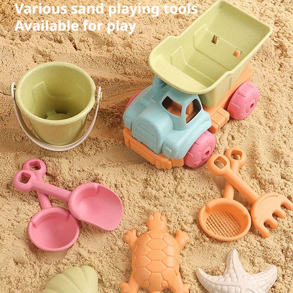 어린이를위한 7Pcs 해변 모래 장난감 세트 여름 야외 - Kids Outdoor Activity Toys 리뷰 및 가격