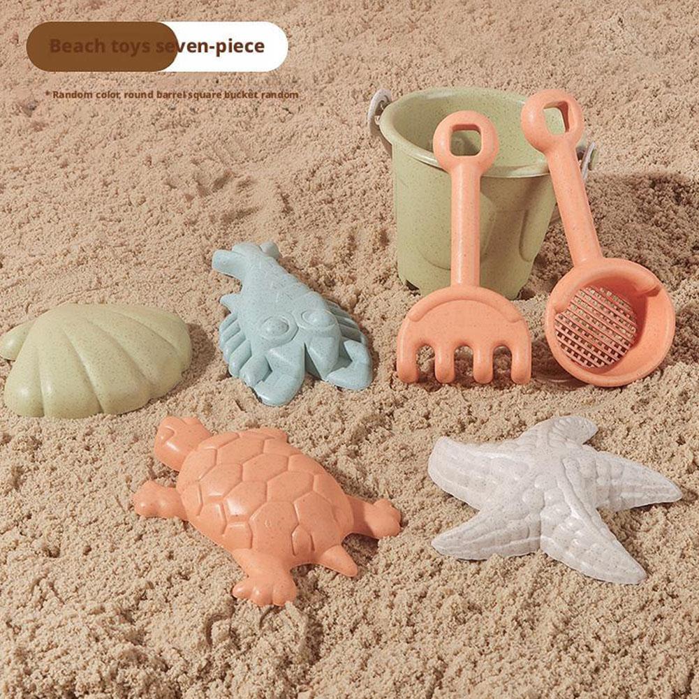 어린이를위한 7Pcs 해변 모래 장난감 세트 여름 야외 - Kids Outdoor Activity Toys 리뷰 및 가격