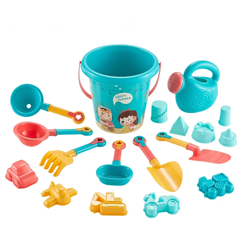 해변 장난감 세트, 양동이 해변 어린이 놀이 도구, 자 - Kids Outdoor Activity Toys 리뷰 및 가격