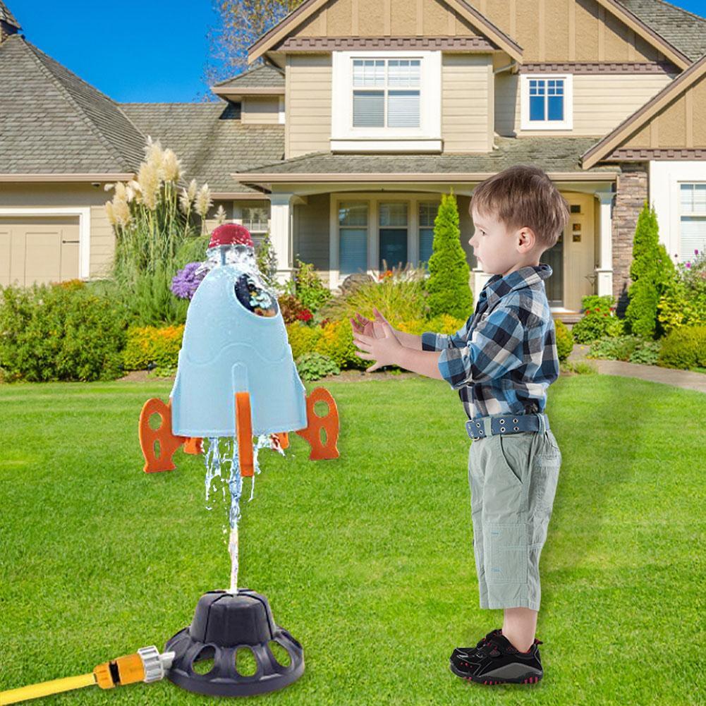 로켓 발사기 장난감 로켓 물 스프링클러 수압 리프트 스 - Kids Outdoor Water Toys 리뷰 및 가격