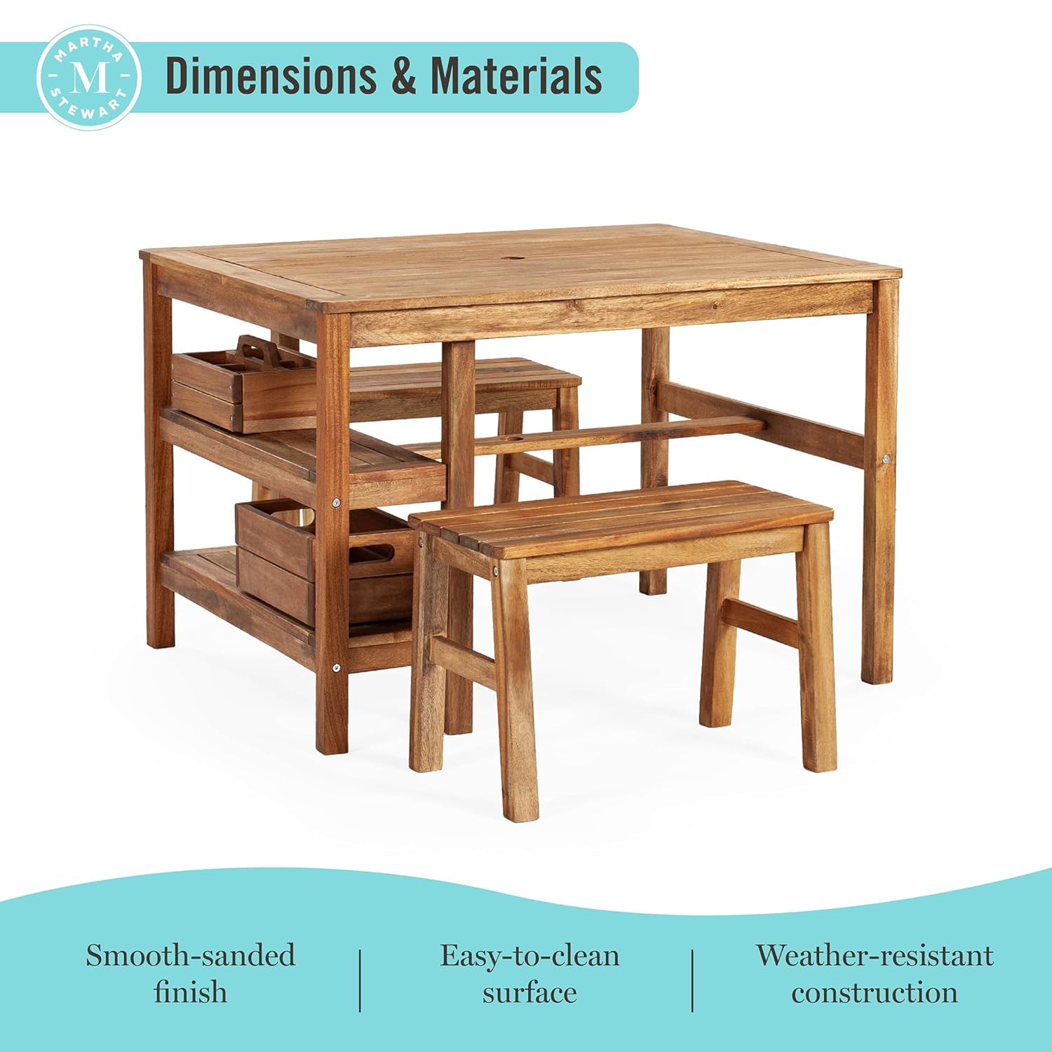 어린이 야외 공예 테이블 및 2인용 벤치 세트: 아카시 - Kids Outdoor Bench Table 리뷰 및 가격