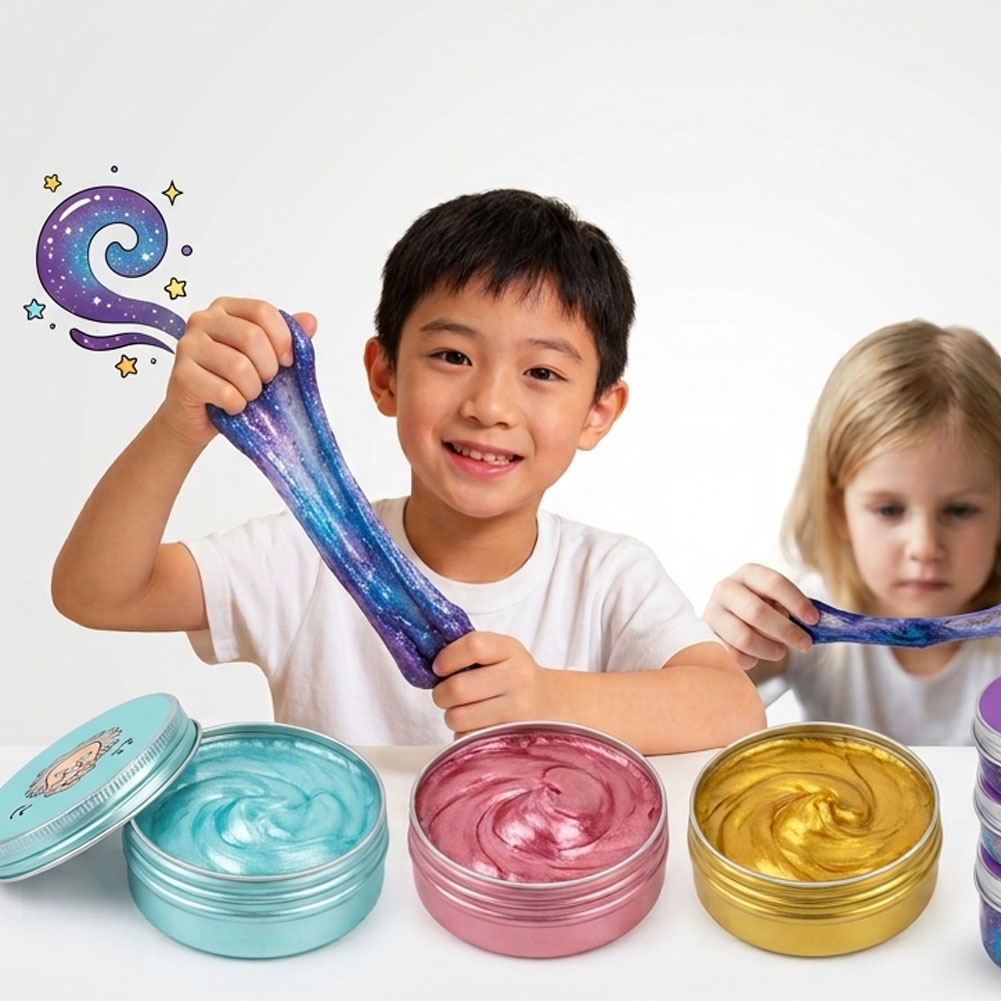 재사용 가능한 퍼티 액상 크리스탈 탄성 슬라임 장난감  - Muddy Puddle Suit 리뷰 및 가격