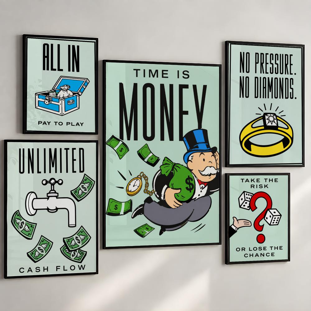 게임 모노폴리 보드 가족 클래식 하스브로 포스터 PP  - Hasbro Game Monopoly 리뷰 및 가격