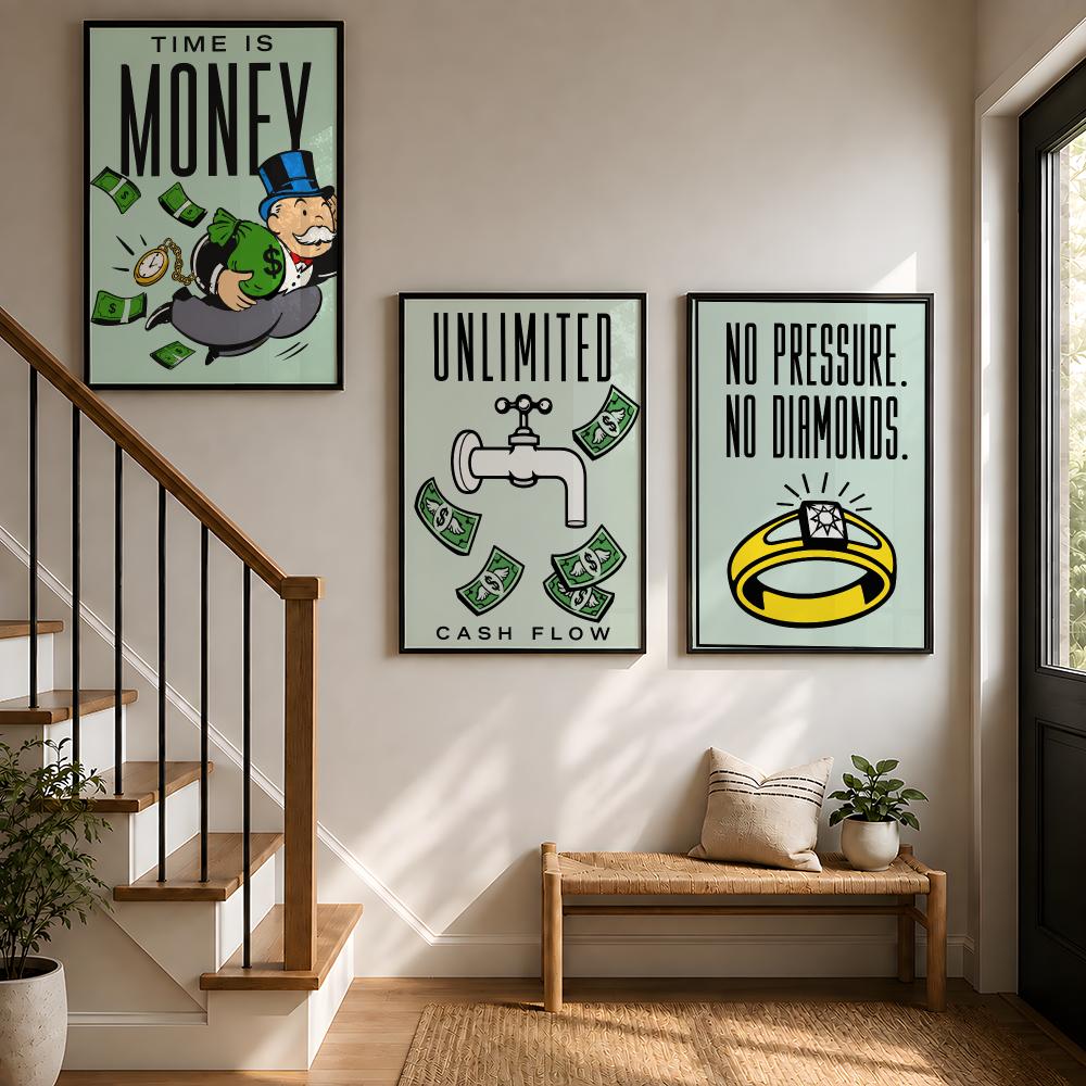 게임 모노폴리 보드 가족 클래식 하스브로 포스터 PP  - Hasbro Game Monopoly 리뷰 및 가격