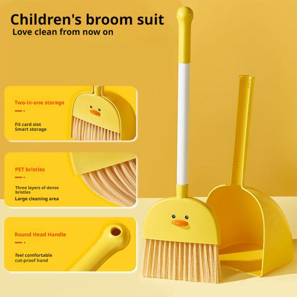 미니 어린이 빗자루와 쓰레받기 세트, 만화 고양이 디자 - Kids Outdoor Broom 리뷰 및 가격