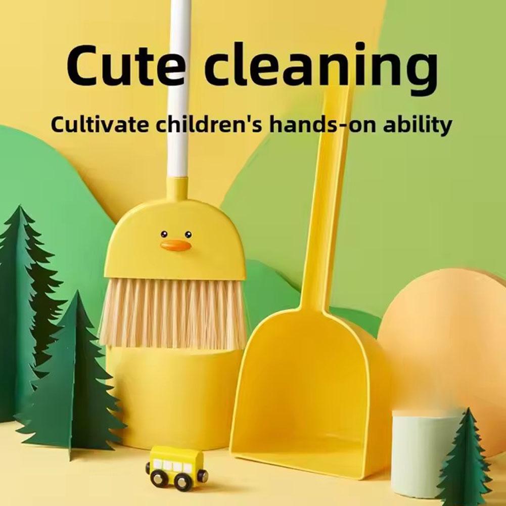미니 어린이 빗자루와 쓰레받기 세트, 만화 고양이 디자 - Kids Outdoor Broom 리뷰 및 가격