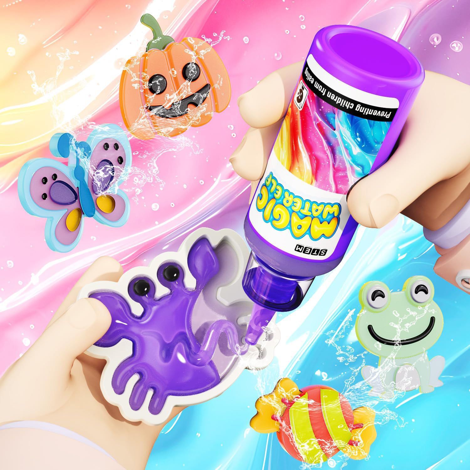매직 젤 워터 비즈 장난감: 12팩 DIY 요정 정원  - Kids Outdoor Water Toys 리뷰 및 가격