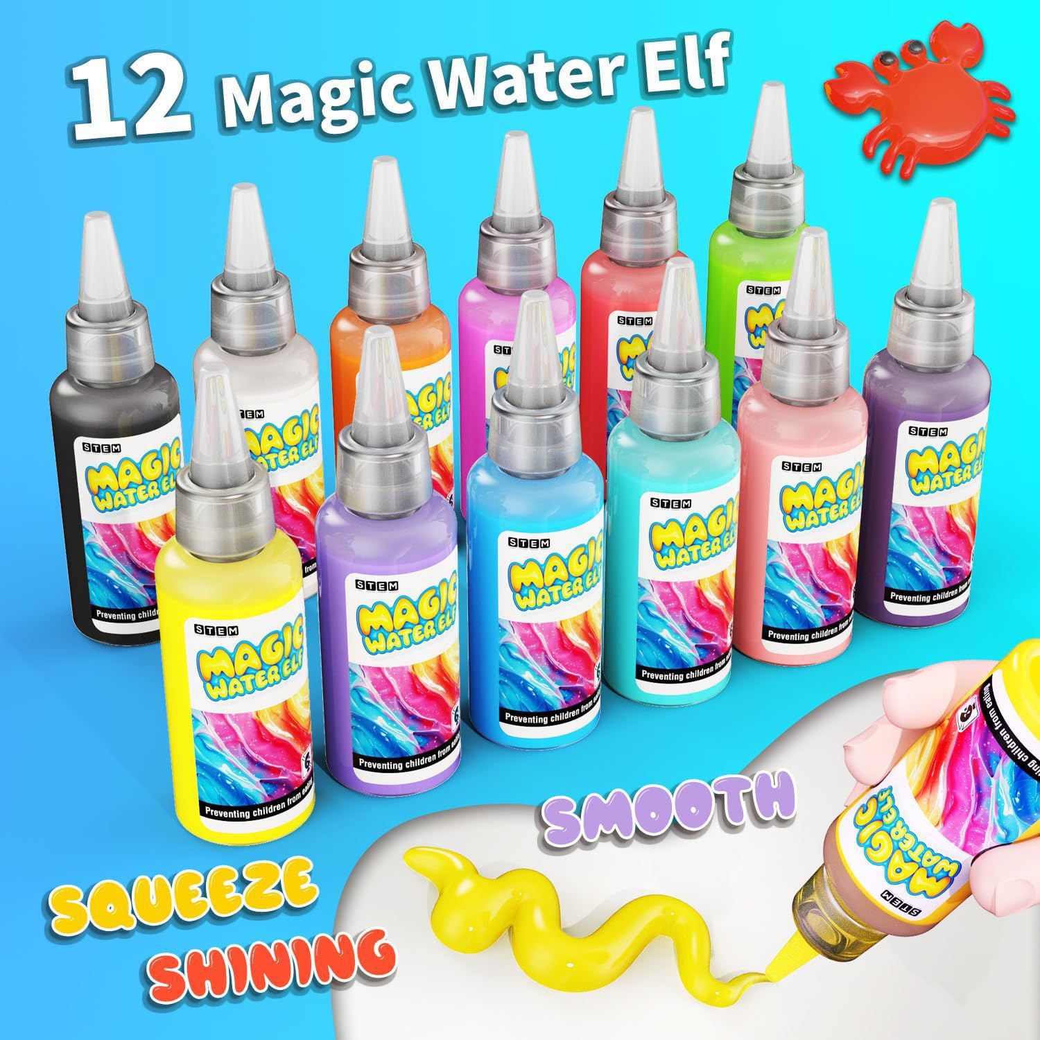 매직 젤 워터 비즈 장난감: 12팩 DIY 요정 정원  - Kids Outdoor Water Toys 리뷰 및 가격
