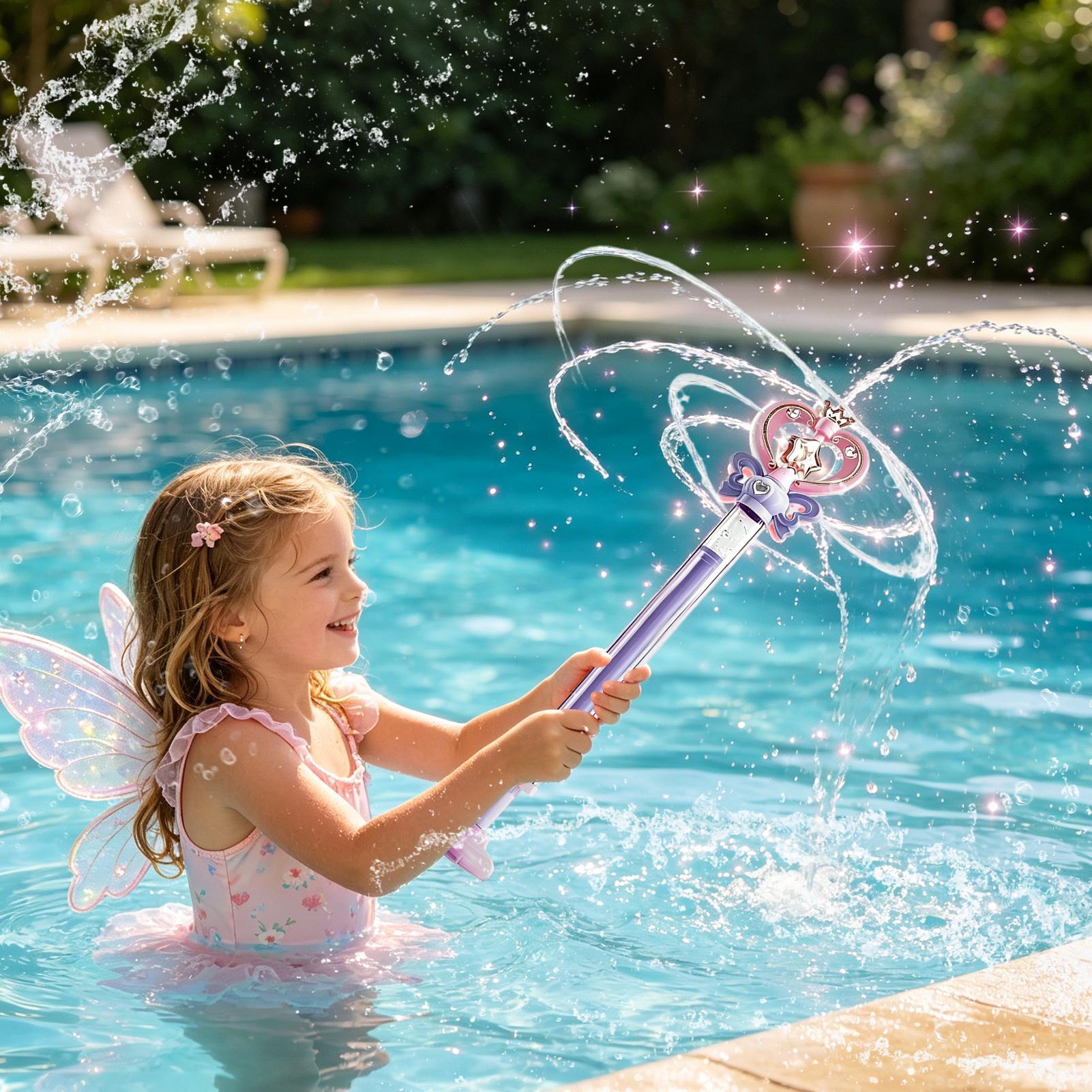 워터 소커 페어리 완드 디자인 풀아웃 여름 게임 어린이 - Kids Outdoor Games For Party 리뷰 및 가격
