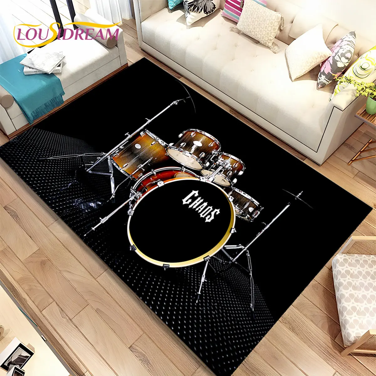 드럼 키트 음악 드럼 세트 악기용 러그, 가정 거실 침 - Kids Outdoor Instruments 리뷰 및 가격
