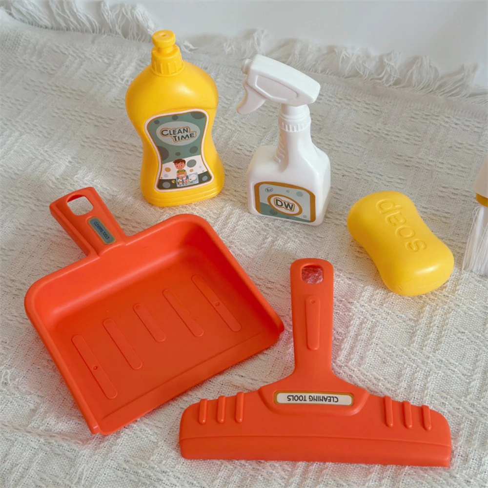 12 개/대 어린이 청소 세트 집안일 용품 키트 쓰레받 - Kids Outdoor Broom 리뷰 및 가격