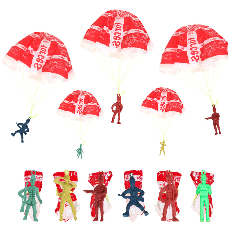 플라스틱 배출 낙하산 장난감, 야외 군인, 손으로 던지 - Kids Outdoor Games For Party 리뷰 및 가격