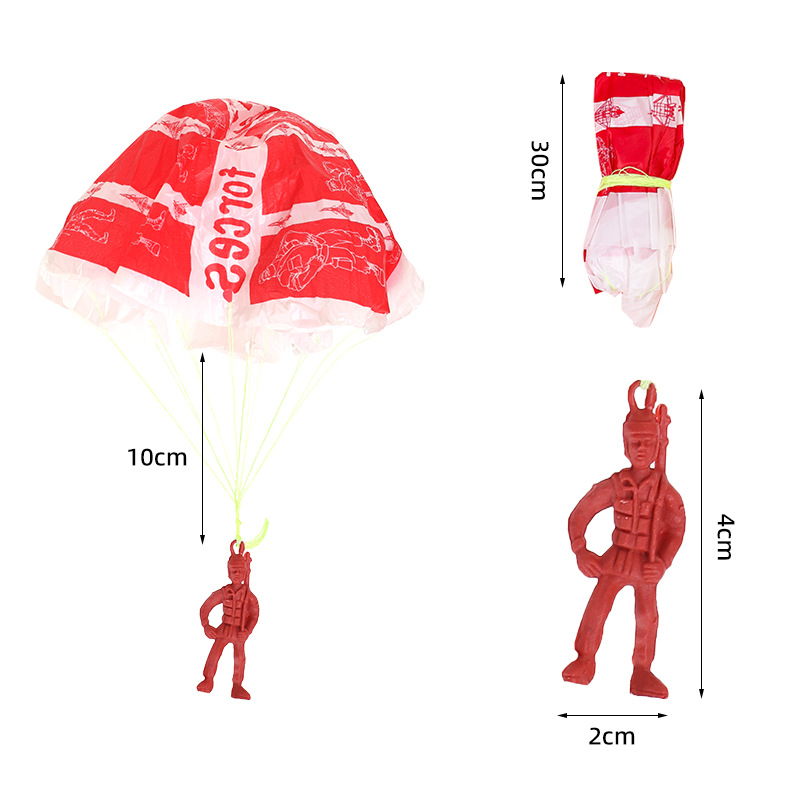 플라스틱 배출 낙하산 장난감, 야외 군인, 손으로 던지 - Kids Outdoor Games For Party 리뷰 및 가격