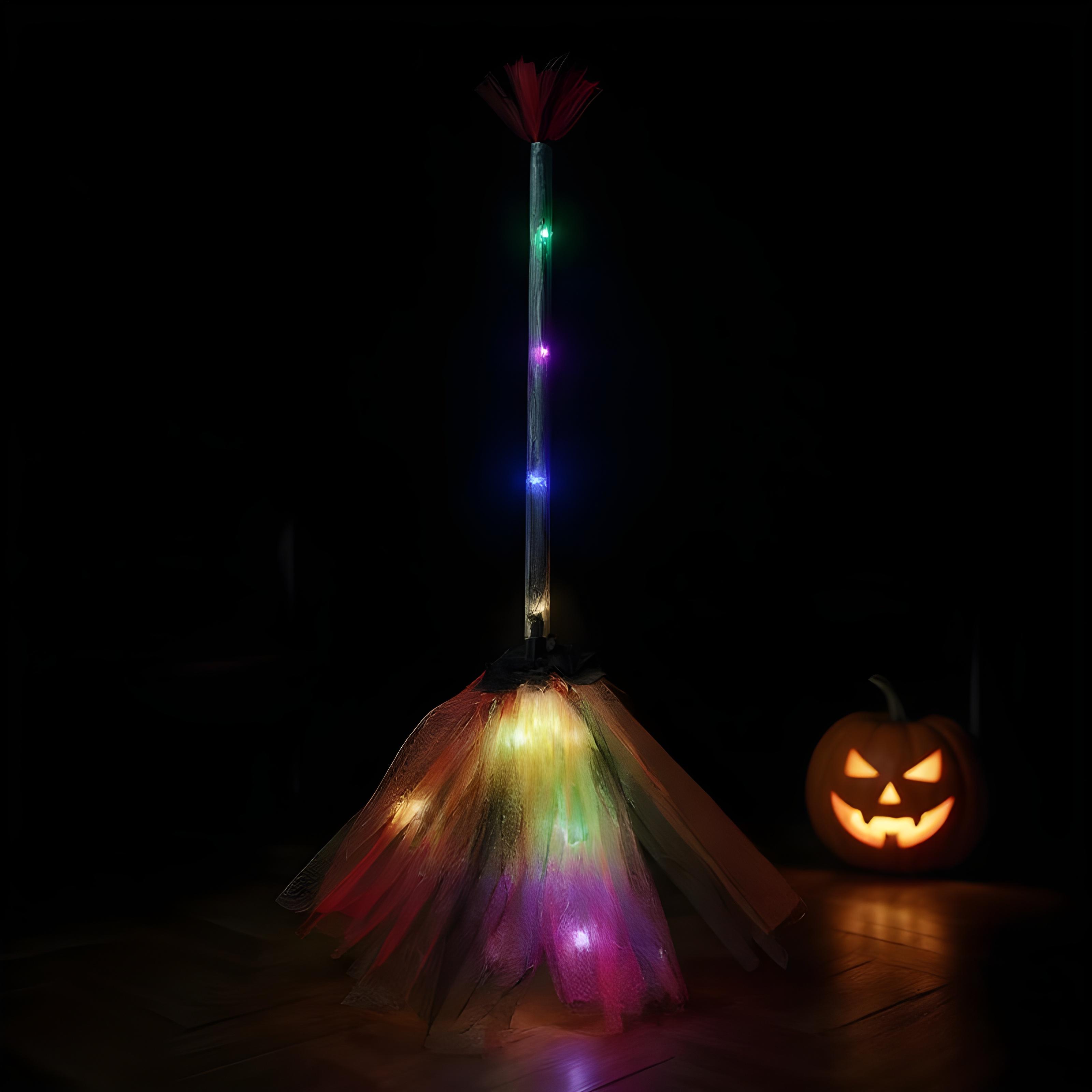마녀 빗자루 메쉬 배터리 구동 경량 파티 장식 할로윈  - Kids Outdoor Broom 리뷰 및 가격