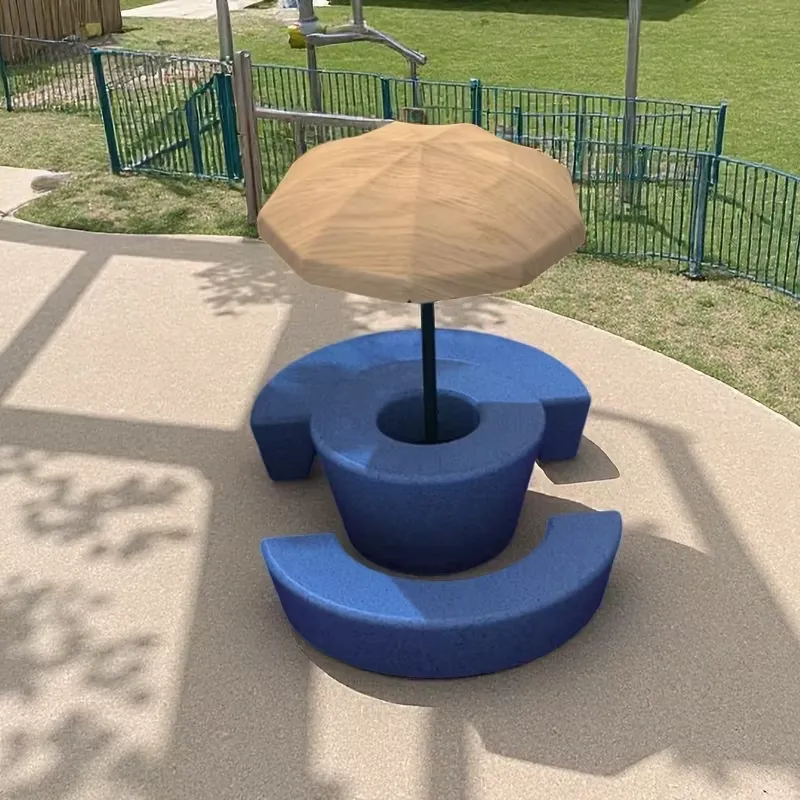 현대적인 야외 원형 테이블 및 의자 세트, 방수 우산, - Kids Outdoor Bench Table 리뷰 및 가격