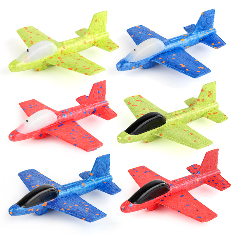 어린이 배출 거품 항공기 장난감 야간 조명으로 새총 배 - Kids Outdoor Activity Toys 리뷰 및 가격